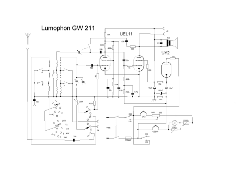 GW211; Lumophon, Bruckner & (ID = 2941664) Radio