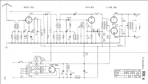 RK4 ; Lumophon, Bruckner & (ID = 9103) Radio