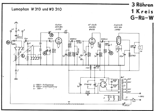 WD310; Lumophon, Bruckner & (ID = 736472) Radio