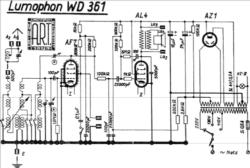 WD361; Lumophon, Bruckner & (ID = 1577557) Radio