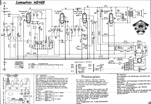 WD469; Lumophon, Bruckner & (ID = 1112024) Radio