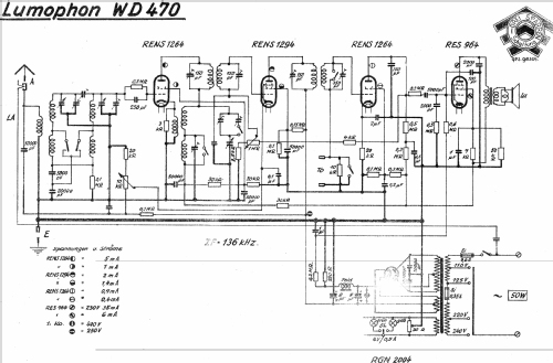 WD470; Lumophon, Bruckner & (ID = 1112031) Radio