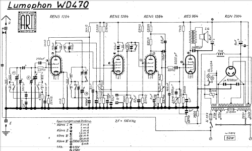 WD470; Lumophon, Bruckner & (ID = 1577583) Radio