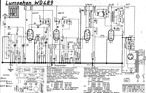 WD489; Lumophon, Bruckner & (ID = 1577570) Radio