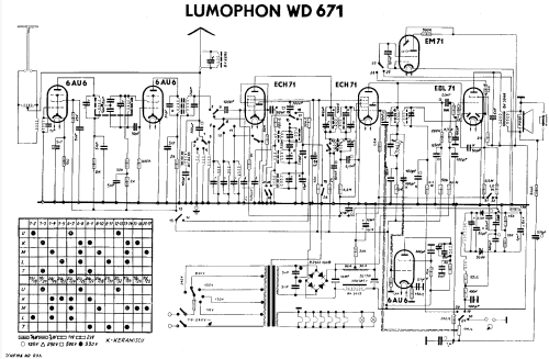 WD671; Lumophon, Bruckner & (ID = 123303) Radio