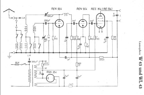 WL43; Lumophon, Bruckner & (ID = 9127) Radio