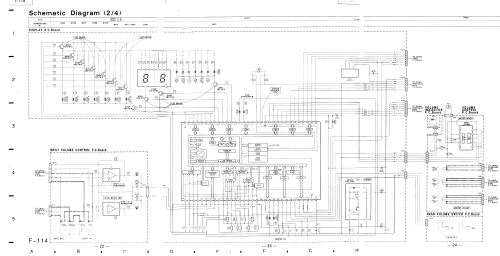 Surround Sound Processor Amplifier F-114; Luxman, Lux Corp.; (ID = 1873566) Ampl/Mixer