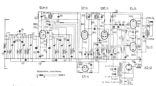 Johnson-Supern 507W; Luxor Radio AB; (ID = 2531016) Radio