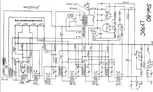 Lyric SW80; All American Mohawk, (ID = 23991) Radio