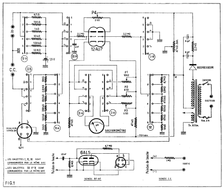 Voltmétre Electronique ; Mabel Electronique; (ID = 2751105) Ausrüstung