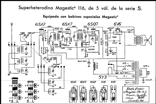 116; Magestico Magnedine, (ID = 334748) Radio