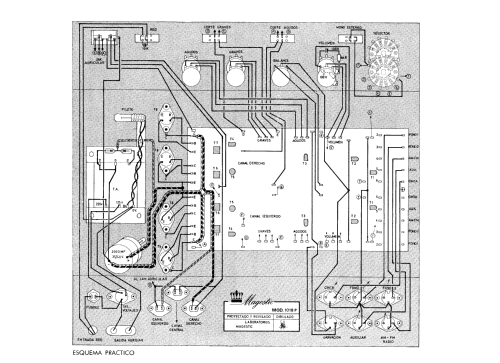 High Fidelity Solid State Stereo M-1018-P; Magestico Magnedine, (ID = 1948270) Ampl/Mixer