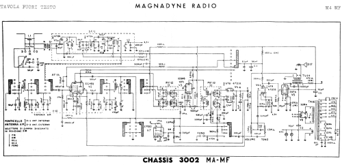 3002 MA-MF; Magnadyne Radio; (ID = 206649) Radio