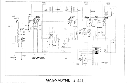 S441; Magnadyne Radio; (ID = 1126962) Radio