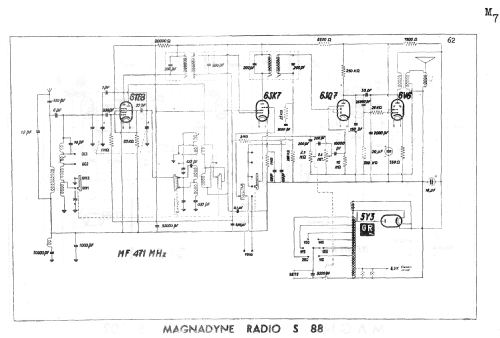 S88; Magnadyne Radio; (ID = 168877) Radio