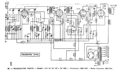 SV107 ; Magnadyne Radio; (ID = 39238) Radio