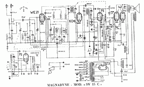 SV15c; Magnadyne Radio; (ID = 606854) Radio