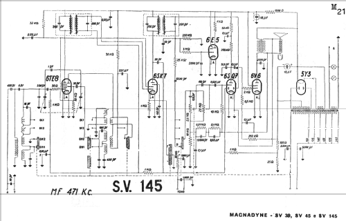 SV39; Magnadyne Radio; (ID = 175931) Radio