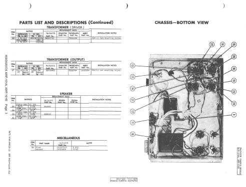 142B CR188C, AMP101B; Magnavox Co., (ID = 2484586) Radio