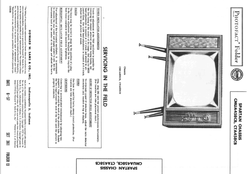 Ch= CMUA458CB 350 Series; Magnavox Co., (ID = 2382958) Televisión