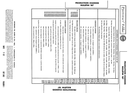 Ch= V21-07BB 21 Series; Magnavox Co., (ID = 2402296) Television