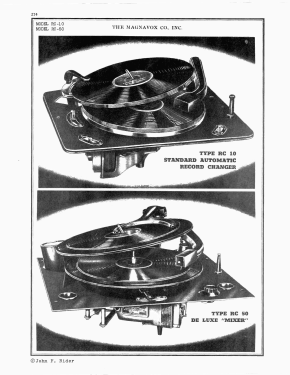 RC10 ; Magnavox Co., (ID = 2958892) Enrég.-R