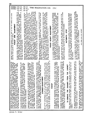 RC31 ; Magnavox Co., (ID = 2958918) Sonido-V