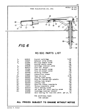 RC51C ; Magnavox Co., (ID = 2959816) R-Player