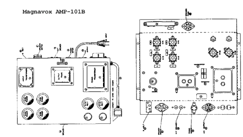 AMP-101B ; Magnavox Co., (ID = 798144) Ampl/Mixer