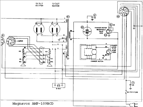 AMP-109B ; Magnavox Co., (ID = 796956) Ampl/Mixer