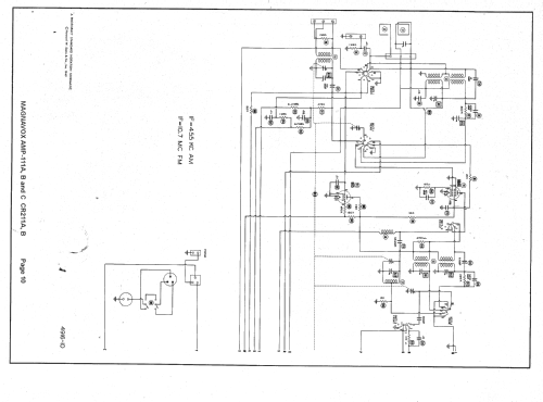 AMP-111C; Magnavox Co., (ID = 1355769) Ampl/Mixer