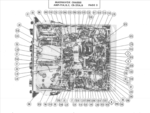 AMP-111C; Magnavox Co., (ID = 1355776) Ampl/Mixer