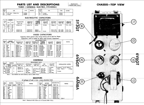 Ch= AMP-170AA; Magnavox Co., (ID = 815028) Ampl/Mixer