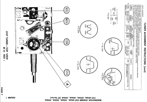 Ch= U27-01AA; Magnavox Co., (ID = 787718) Television