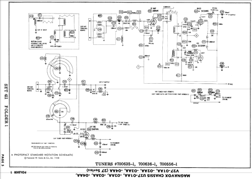 Ch= V27-02AA; Magnavox Co., (ID = 787796) Télévision