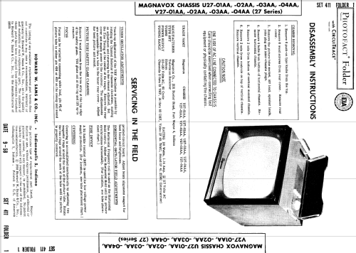 Ch= V27-03AA; Magnavox Co., (ID = 787812) Televisión