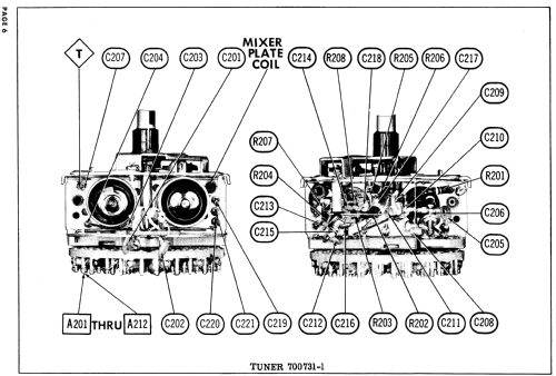 Ch= V28-0100 thru V28-0600; Magnavox Co., (ID = 895265) Télévision