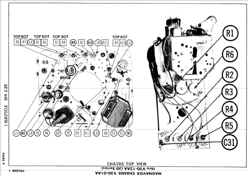 Ch= V30-05AA; Magnavox Co., (ID = 892423) TV Radio
