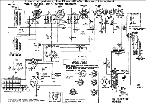 CR-142 ; Magnavox Co., (ID = 767390) Radio