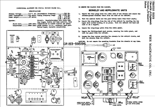 CR-153 ; Magnavox Co., (ID = 768125) Radio
