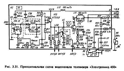 Èlektronika {Электроника} 450; Magneton factory, (ID = 2743610) Fernseh-E