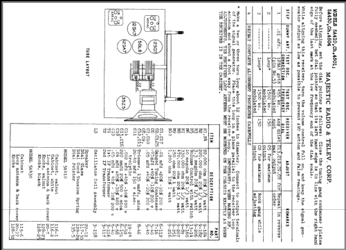 5A410 Ch= 4501; Majestic Radio & (ID = 467835) Radio