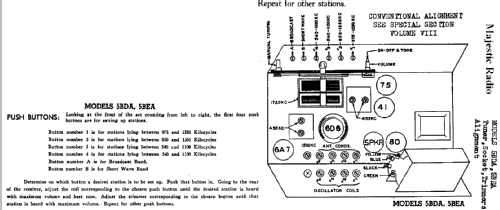 5BDA ; Majestic Radio & (ID = 745540) Radio