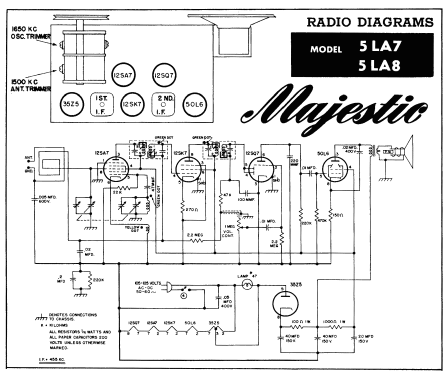 5LA8 ; Majestic Radio & (ID = 162993) Radio