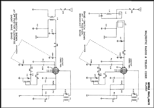 8S473 Ch= 4810; Majestic Radio & (ID = 469107) Radio