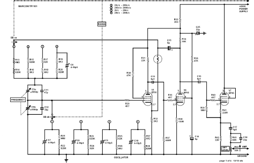 RC Oscillator TF1101; Marconi Instruments, (ID = 1352648) Equipment