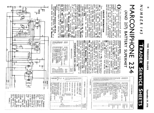 Marconiphone 234; Marconi Co. (ID = 1031011) Radio