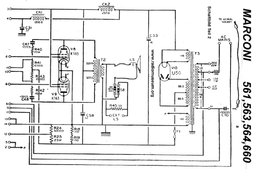 Radiogram 563; Marconi Co. (ID = 24418) Radio