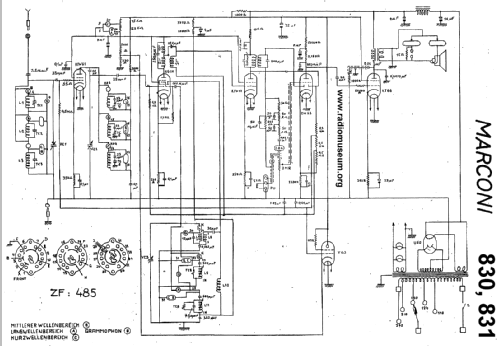 830; Marconi Co. (ID = 24390) Radio