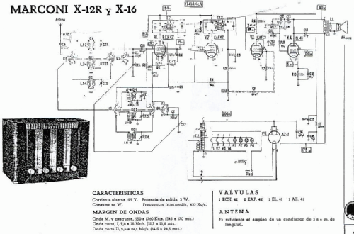 X-12R; Marconi Española S.A (ID = 524928) Radio
